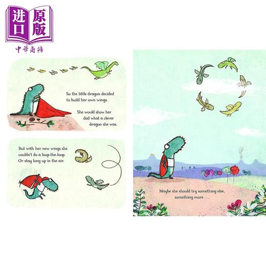 【中商原版】The Dragon Who Didn't Like Fire 不喜欢火的龙 故事图画书 亲子儿童绘本 英文原版 进口图书 性格培育 3岁以上 商品图3