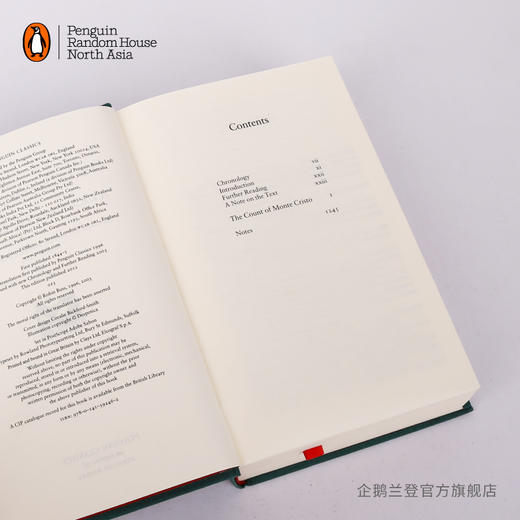嘉德文库|【企鹅兰登】基督山伯爵 The Count of Monte Cristo 布纹经典 大仲马 英文原版 经典复仇故事 法国文学 商品图3