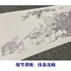 【长卷】工笔山水人物画白描底稿古画长卷王士祯《放鸟图》多种白描尺寸可选G035 商品缩略图3