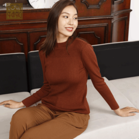 宗洋半高领套头修身针织衫BDK2TB7732-26