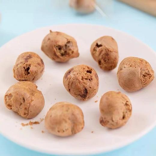 阿华田爆浆泡芙巧克力夹心脆皮球饼干网红休闲零食小吃糕点 商品图2