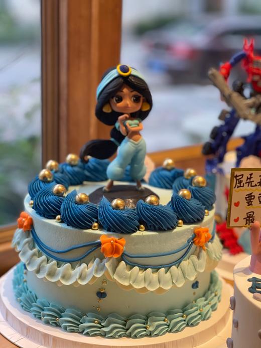 蓝色复古花边茉莉公主 商品图1