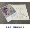 【有步骤、大彩图】杨冬冬工笔画白描底稿斗方小品《熏风》荷花初学者临摹花鸟线稿HD55 商品缩略图2
