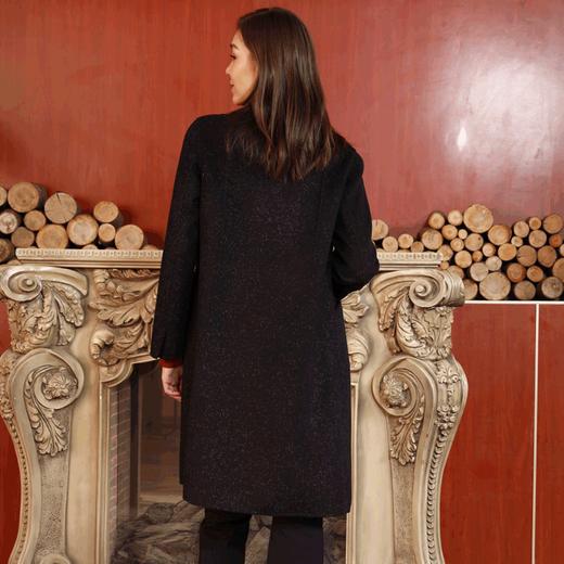 宗洋双面修身中长款羊毛大衣BDK8ZD7784-04 商品图3