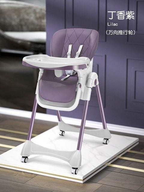 便携式可折叠宝宝餐椅免安装家用卡通小孩吃饭椅可坐可躺儿童餐椅 商品图11