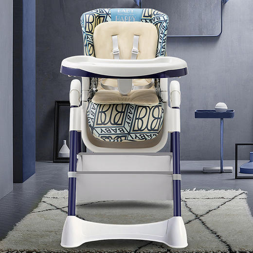 儿童餐椅婴儿吃饭断奶椅便携式家用可调节学坐桌椅小登子宝宝餐椅 商品图0