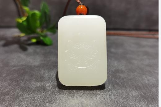 【御珠宫坊】羊脂白玉佛牌 商品图1