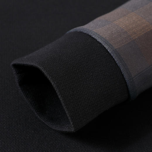 【加绒加厚】罗蒙秋冬男装保暖衬衫男士时尚休闲学院风假两件套头衫男 商品图7