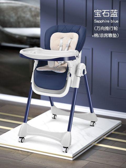 便携式可折叠宝宝餐椅免安装家用卡通小孩吃饭椅可坐可躺儿童餐椅 商品图5