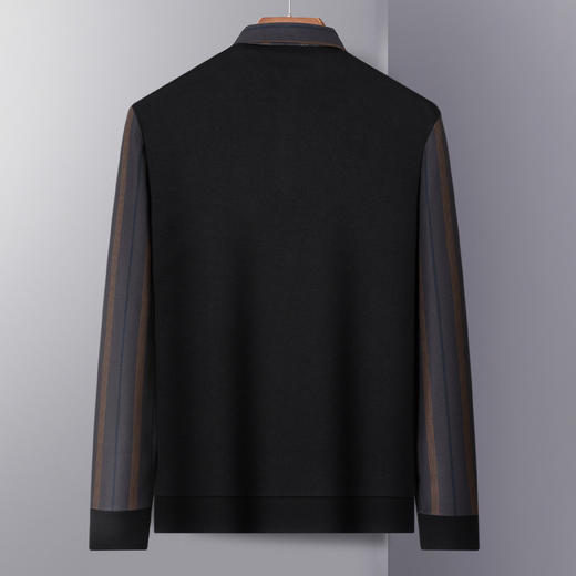 【加绒加厚】罗蒙秋冬男装保暖衬衫男士时尚休闲学院风假两件套头衬衫 商品图7