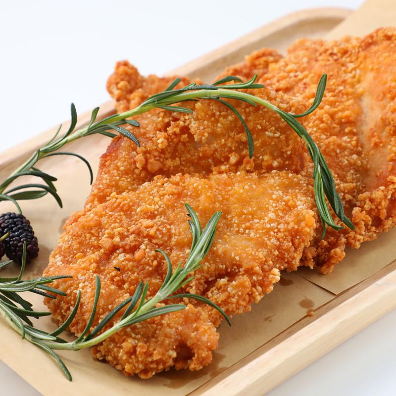 推荐)学子膳 大漠鸡排 90g*10片/包 10包/件 小鸡排(微辣款)