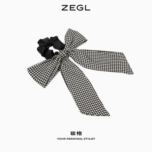 ZEGL蝴蝶结发带女头饰大肠发圈网红头绳2021年新款后脑勺发饰配饰 商品图0