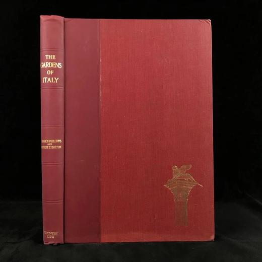 1919年 意大利庭院图集 400余幅插图 精装8开 商品图0