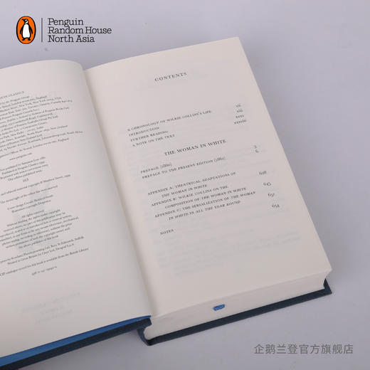 嘉德文库|【企鹅兰登】白衣女人 The Woman in White 布纹经典 威尔基·柯林斯 侦探 阴谋 英文原版 商品图3