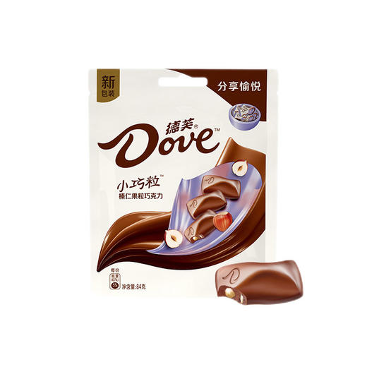 德芙榛仁果粒巧克力84g袋 商品图0