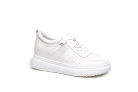 豪麟名鞋奥莱迪嘉女装牛皮革时尚休闲鞋DJXXO12WX213白色  原价1660元