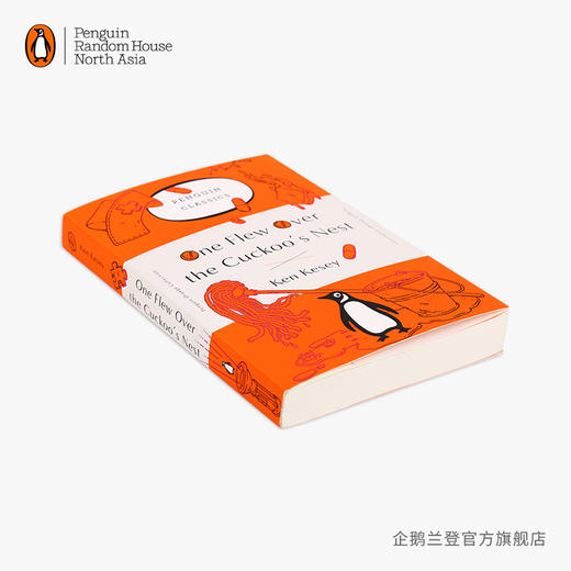 嘉德文库|【企鹅兰登】飞越疯人院（毛边本）Penguin Orange Collection: One Flew Over the Cuckoo's Nest 英文原版 企鹅经典橘色收藏版 商品图2