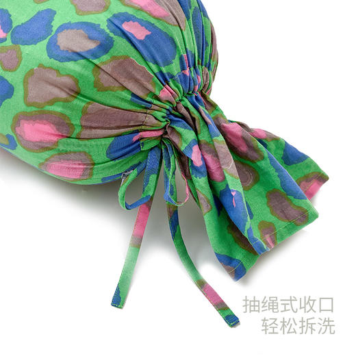 多彩豹纹系列圆柱形糖果枕纯棉孕妇侧睡抱枕 商品图3