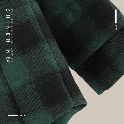 P94907478格纹短款外套羽绒服 商品图2