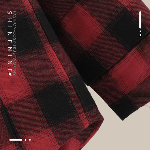 P94907478格纹短款外套羽绒服 商品图6