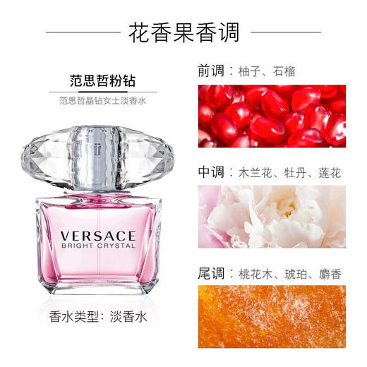 范思哲（VERSACE）晶钻/粉钻女士香水 商品图3