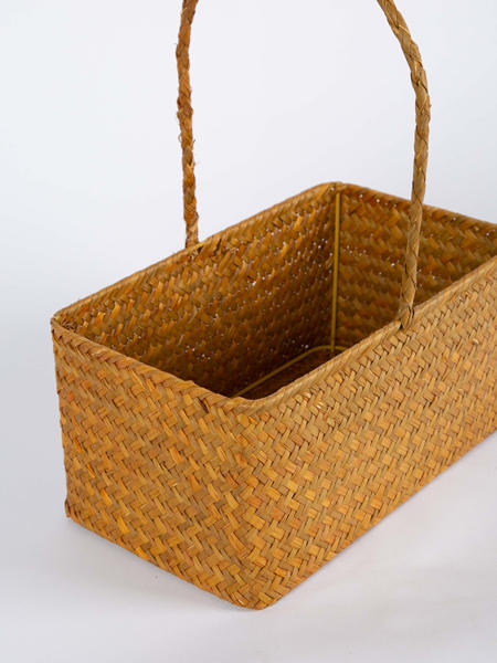 长方人型编织篮（小） 商品图1