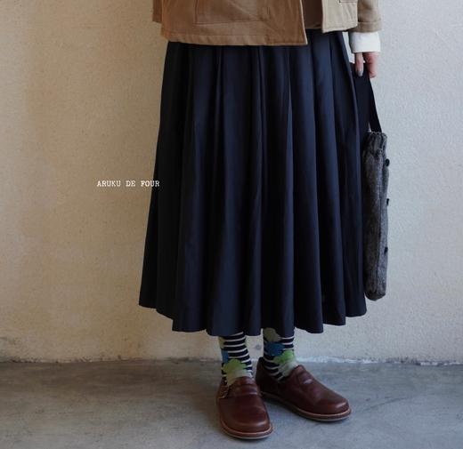 ECOLE DE CURIOSITES 3色可选真丝欧根纱褶皱半身裙(Made in France) 商品图7