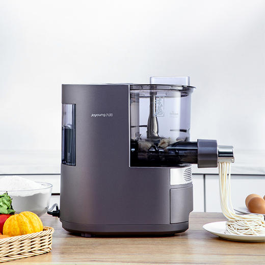 九阳l30全自动面条机你的私人面点师10分钟吃上新鲜面饺子和面也都行