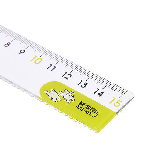晨光15cm直尺耷拉兔ARL96127学生办公小清新糖果色四色尺子（颜色随机） 商品图3