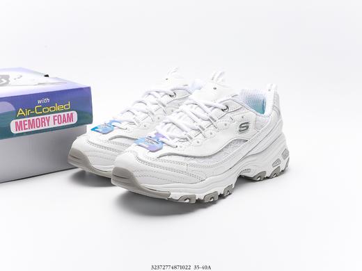 斯凯奇Skechers D'Lites Secono Chance透气舒适厚底增高轻便休闲运动缓震跑鞋老爹鞋女鞋 商品图8