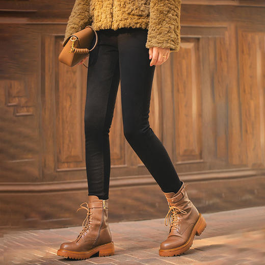 【2026升级版】【—条拯救老寒腿的鹅绒裤】零下10都可│前片鹅绒填充+后片羊毛填充，舒适保暖鹅绒裤，万能小黑裤，显瘦显高不显臃肿羽绒裤，怕冷老寒腿必入!! 商品图1