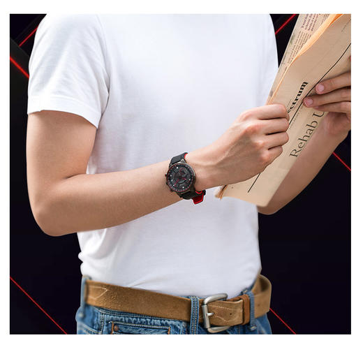 西铁城官方红魔光动能卫星对时男表CC3079-11E 商品图4