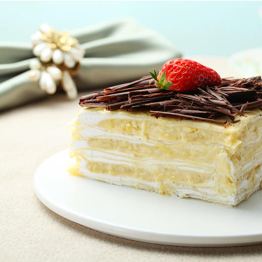 【2026限时福利】全网销量60000+2.5磅榴芒双拼千层蛋糕，享受芒果与榴莲的双重美味，让味蕾在千层蛋糕中徜徉【惠州】 商品图5