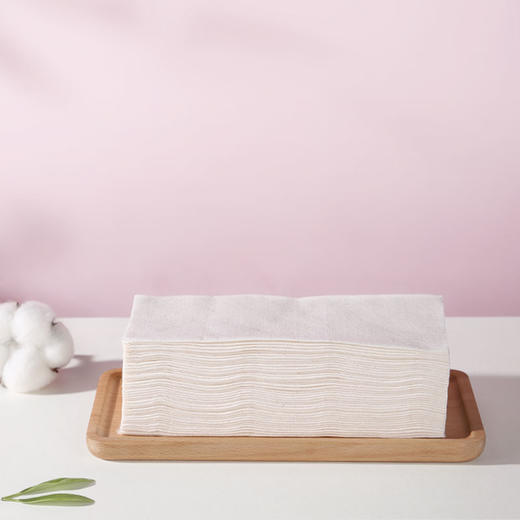 肌肤之诺80抽*3包无漂染棉柔巾 商品图1