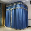 欧式U型导轨子母床遮光布高低床上下床床帘床幔蚊帐加厚双层挡风 商品缩略图2