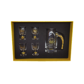 【形象店-积分商城】1952鎏金酒具套装 泸州老窖官方形象店