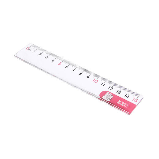 晨光15cm直尺耷拉兔ARL96127学生办公小清新糖果色四色尺子（颜色随机） 商品图2