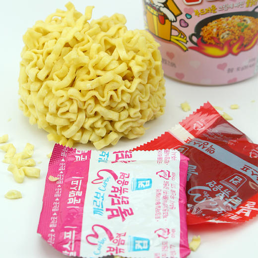 삼양까르보크림불닭볶음면三养火鸡面奶油拌面杯面80g 商品图2