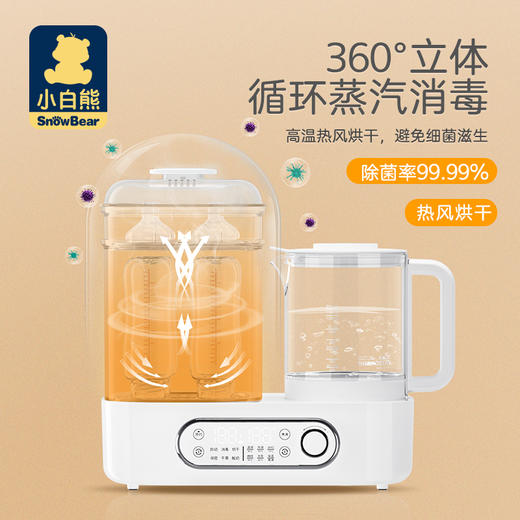 小白熊多功能调奶烘干器-格粉节专享积分兑换，自提前请和门店或客服确认好是否有现货（无现货需等待几日） 商品图4