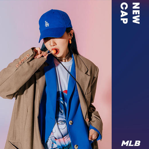 【MLB】男女帽子NY/LA棒球帽复古小LOGO运动休闲鸭舌帽-32CP77 商品图3