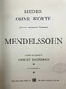 约19世纪后期 门德尔松《无词歌》乐谱集 1幅插图 平装大16开 商品缩略图4