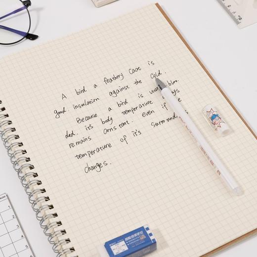 晨光NC系列中性笔AGP175Y7黑0.35全针管学生可爱签字水笔 商品图3