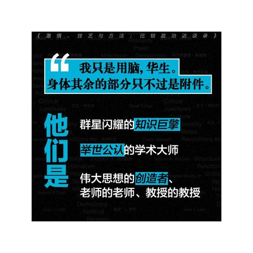 激情、技艺与方法 比较政治访谈录 商品图4