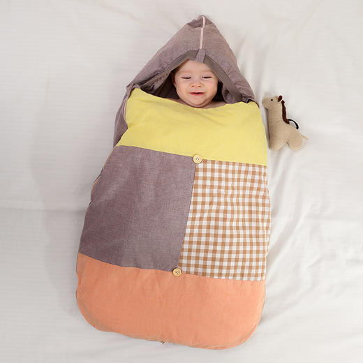 龙之涵 新生婴儿防惊跳抱被 水洗棉 婴幼儿A类标准 商品图8