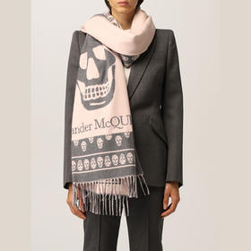 ALEXANDER MCQUEEN 亚历山大麦昆 女士围巾 混色 662456 3200Q 1272