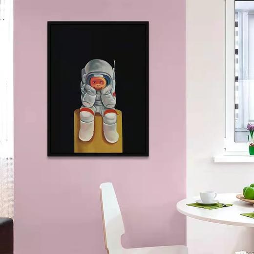 陈建周版画《五百年的孤独宇航员》99版 商品图1