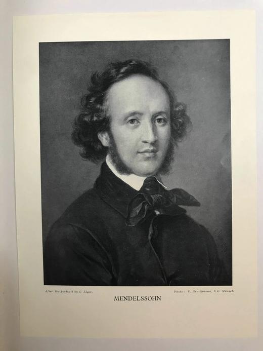 约19世纪后期 门德尔松《无词歌》乐谱集 1幅插图 平装大16开 商品图5