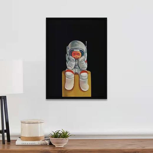 陈建周版画《五百年的孤独宇航员》99版 商品图2