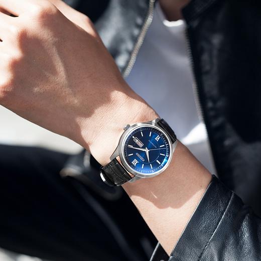 西铁城日本官方正品经典复古女机械蓝盘情侣对表PD7150-03LB 商品图4