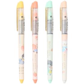 晨光桃气喵喵直液式笔ARP50815黑中性笔签字笔水笔全针管